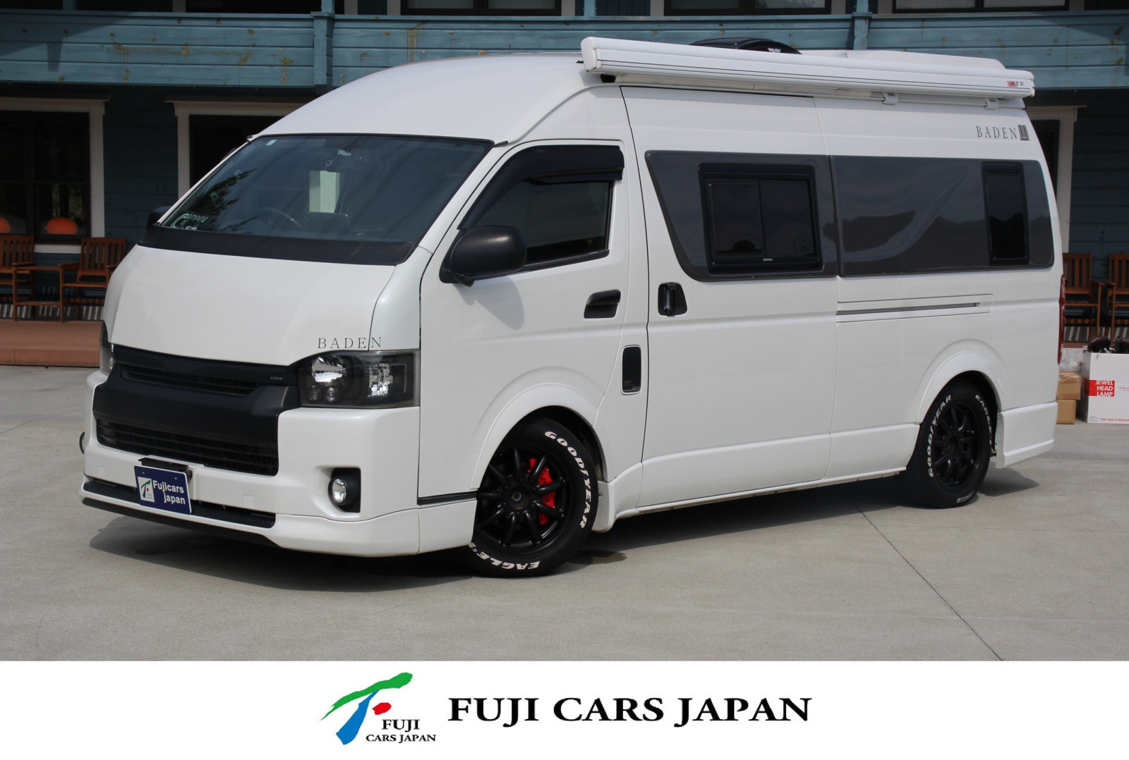 キャンピングカー バンコン ハイエース トイファクトリー バーデングランデ