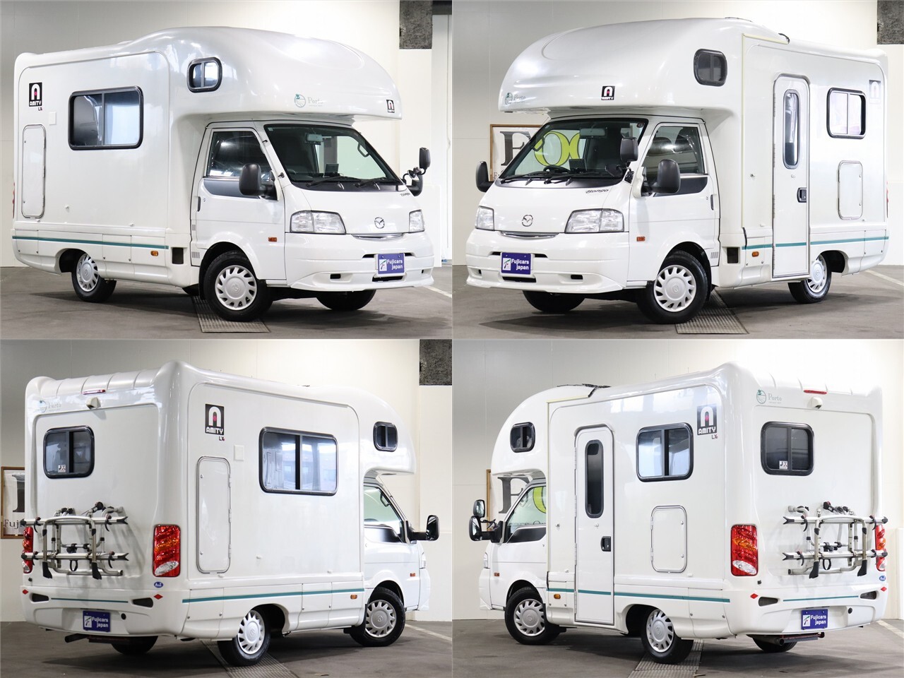 キャンピングカー キャブコン ﾎﾞﾝｺﾞ AtoZ ｱﾐﾃｨLX ﾎﾟﾙﾄ 4WD　FF