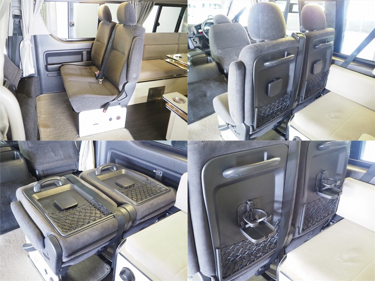 キャンピングカー バンコン ﾊｲｴｰｽ かｰいんてりあ高橋 ﾘﾗｯｸｽﾜｺﾞﾝ　4WD