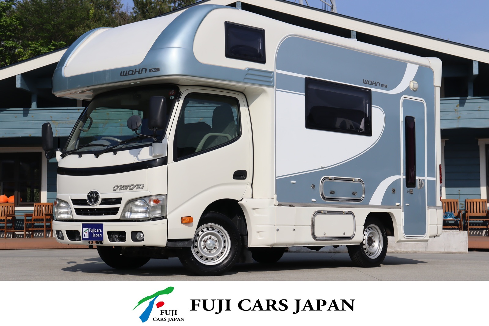キャンピングカー キャブコン カムロード 東和 ヴォーンDC　FFヒーター