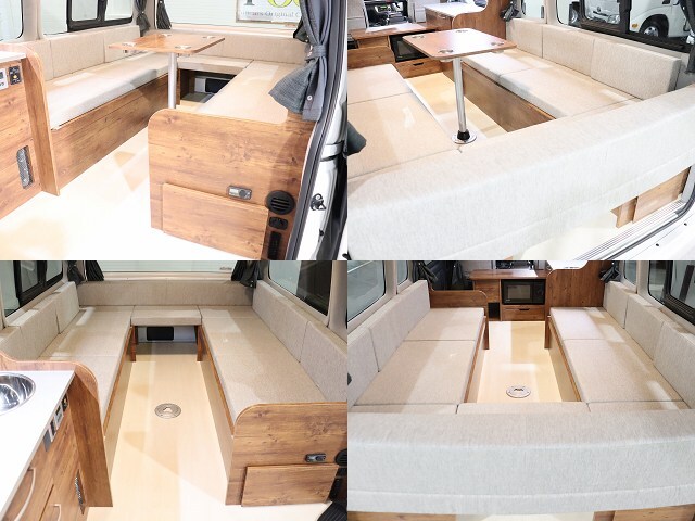 キャンピングカー バンコン ﾊｲｴｰｽ ﾌﾚｯｸｽ SH#02 FFﾋｰﾀｰ 4WD