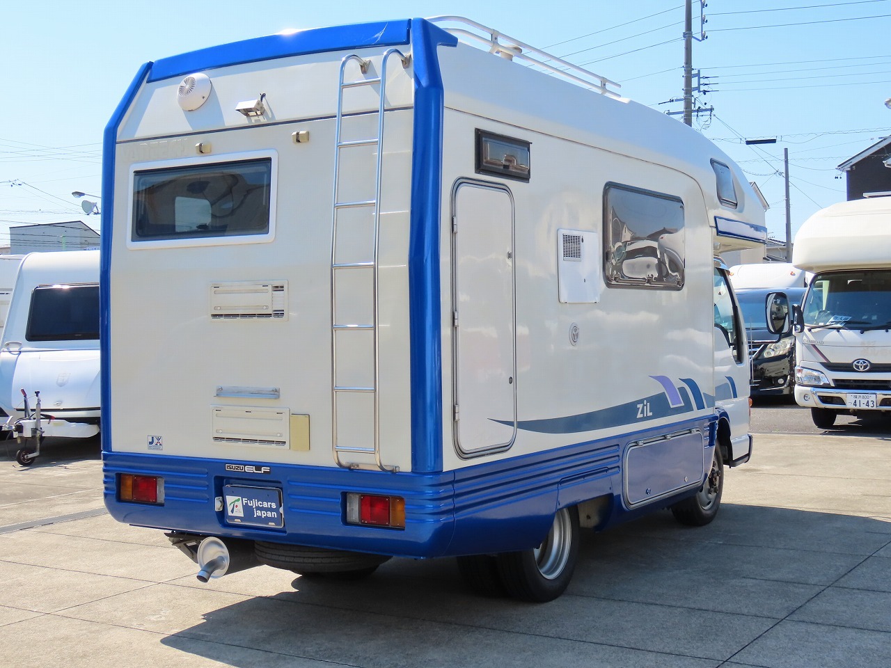 キャンピングカー キャブコン ｴﾙﾌ ﾊﾞﾝﾃｯｸ ｼﾞﾙｸﾙｰｽﾞ 4WD 5MT
