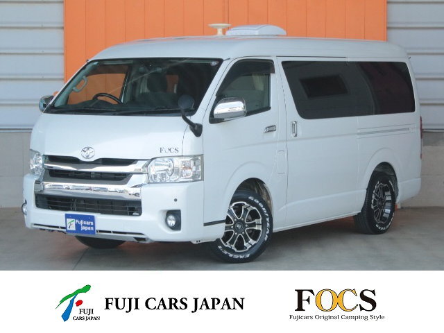 バンコン ハイエース FOCS DS　冷蔵庫　ツインサブ
