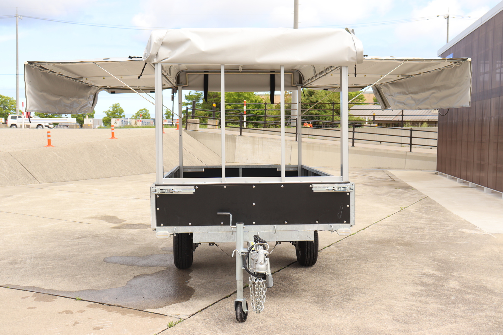 キャンピングカー トレーラー ATV群馬製 軽貨物ﾄﾚｰﾗｰ