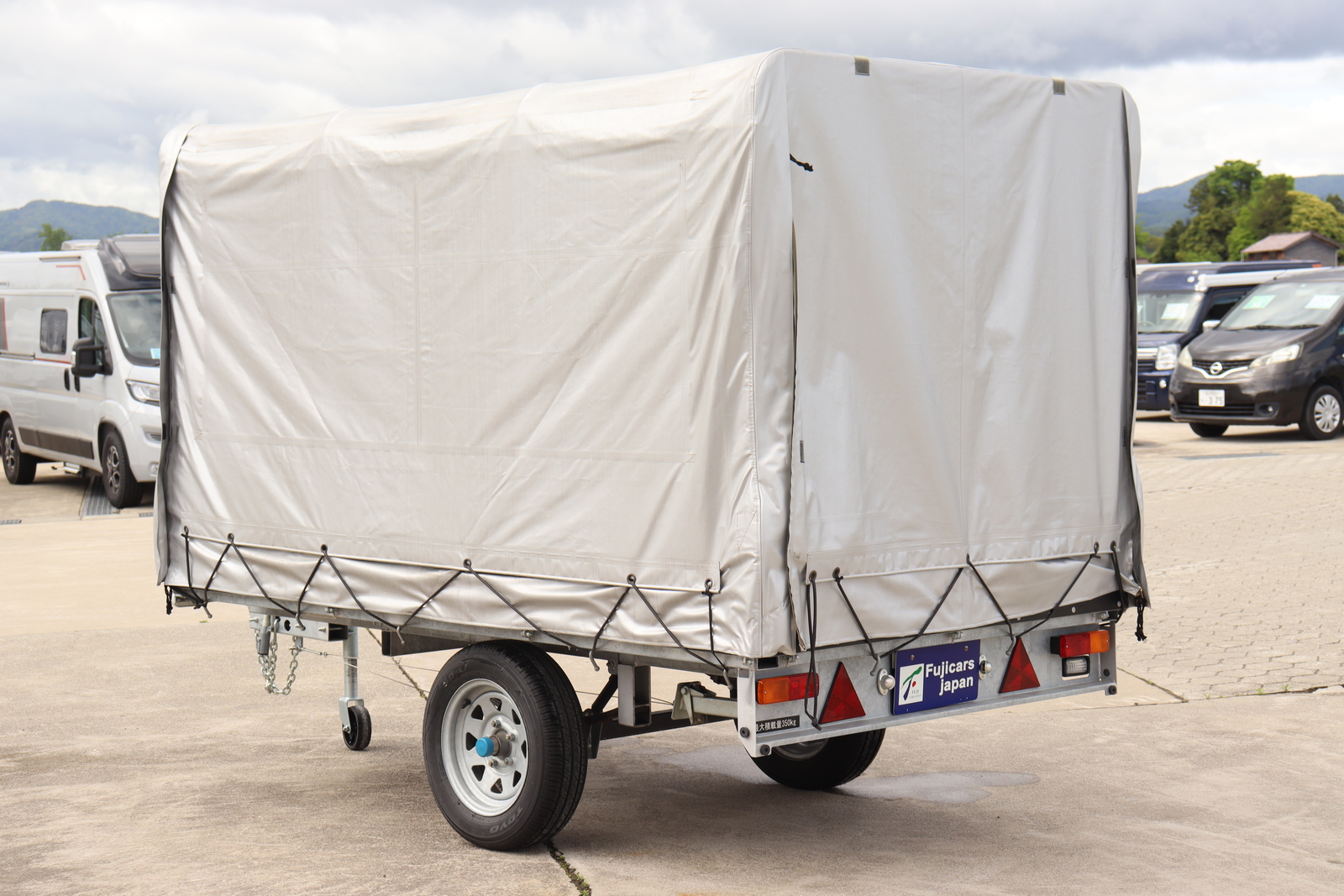 キャンピングカー トレーラー ATV群馬製 軽貨物ﾄﾚｰﾗｰ