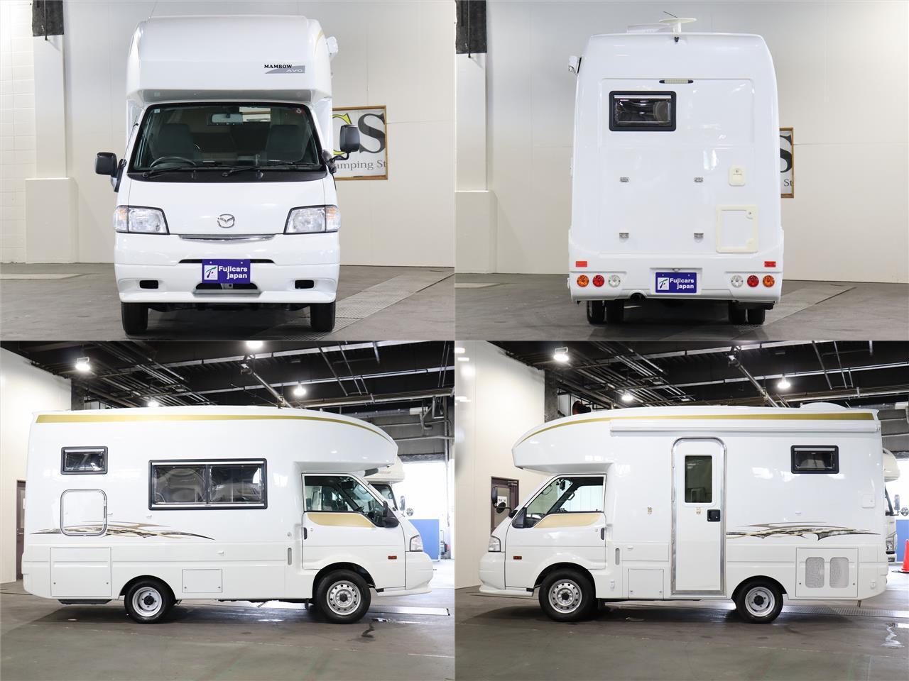 キャンピングカー キャブコン ﾎﾞﾝｺﾞ ﾛｰﾀｽRV ﾏﾝﾎﾞｳ 4WD 家庭用ｴｱｺﾝ