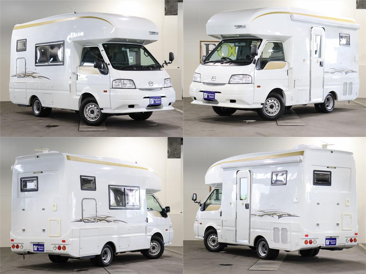 キャンピングカー キャブコン ﾎﾞﾝｺﾞ ﾛｰﾀｽRV ﾏﾝﾎﾞｳ 4WD 家庭用ｴｱｺﾝ