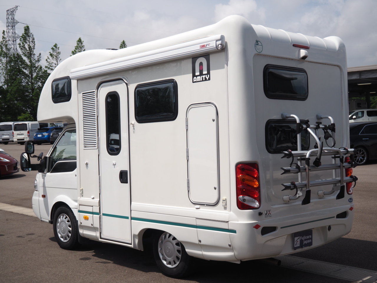 キャンピングカー キャブコン ﾎﾞﾝｺﾞ AtoZ ｱﾐﾃｨﾎﾟﾙﾄ 窓AC 4WD