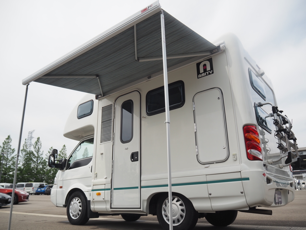 キャンピングカー キャブコン ﾎﾞﾝｺﾞ AtoZ ｱﾐﾃｨﾎﾟﾙﾄ 窓AC 4WD