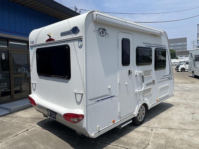 キャンピングカー トレーラー ﾄﾘｶﾞﾉ ｴﾒﾛｰﾄﾞ376V FFﾋｰﾀｰ ｿｰﾗｰ