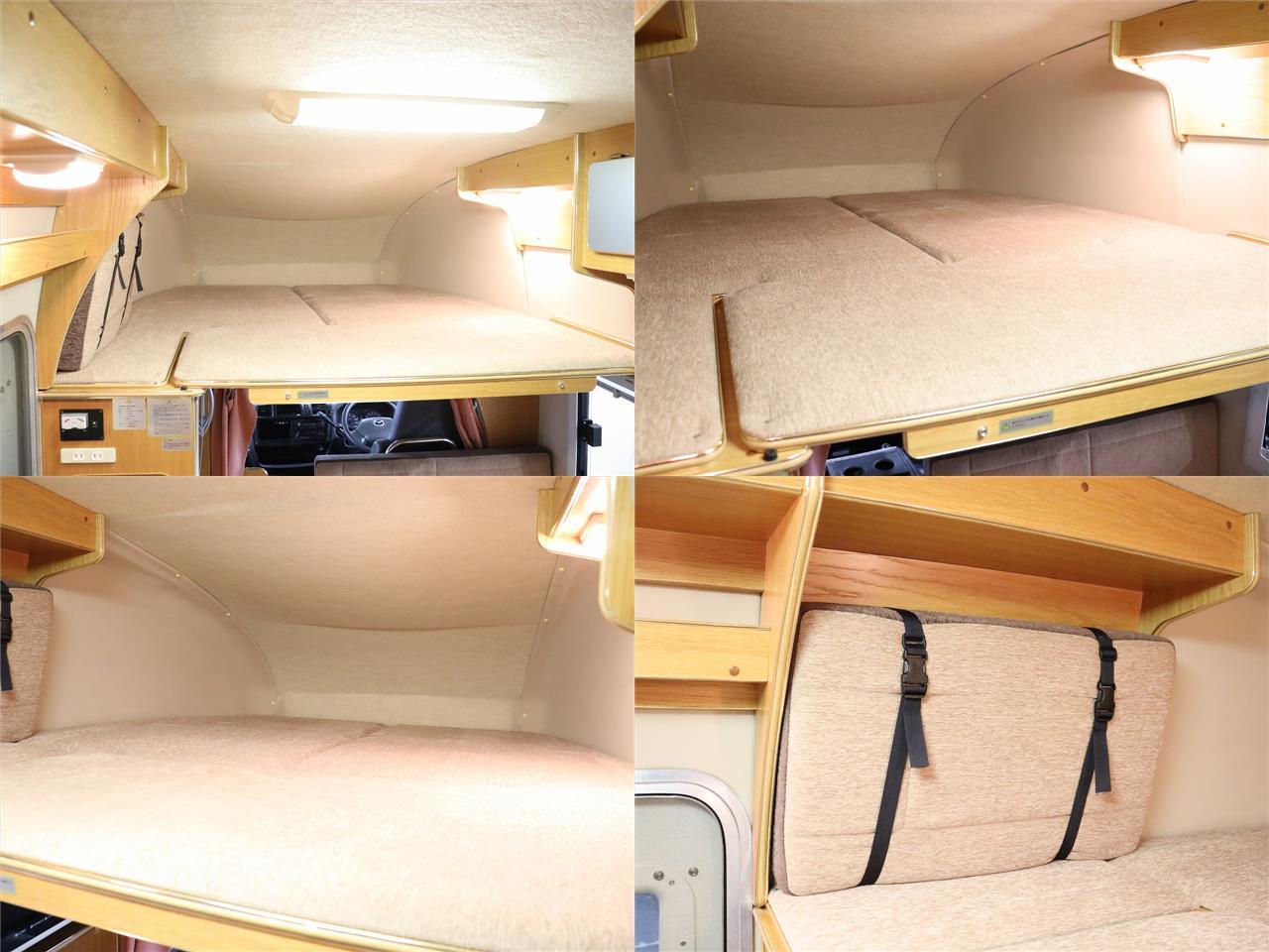 キャンピングカー キャブコン ﾎﾞﾝｺﾞ ﾛｰﾀｽRV ﾏﾝﾎﾞｳｲﾌﾞ 4WD FF