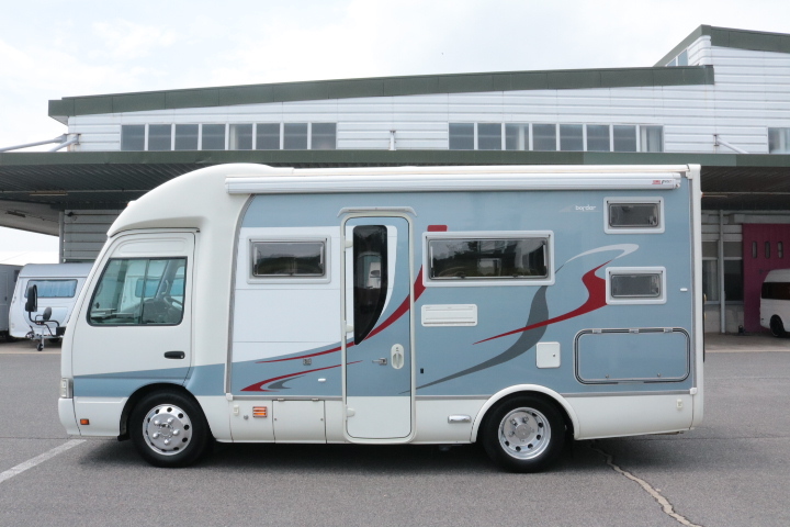 キャンピングカー バスコン ｺｰｽﾀｰ ﾅｯﾂRV ﾎﾞｰﾀﾞｰ 冷蔵庫 ｿｰﾗｰ