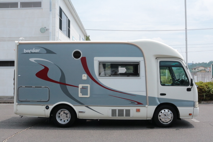 キャンピングカー バスコン ｺｰｽﾀｰ ﾅｯﾂRV ﾎﾞｰﾀﾞｰ 冷蔵庫 ｿｰﾗｰ