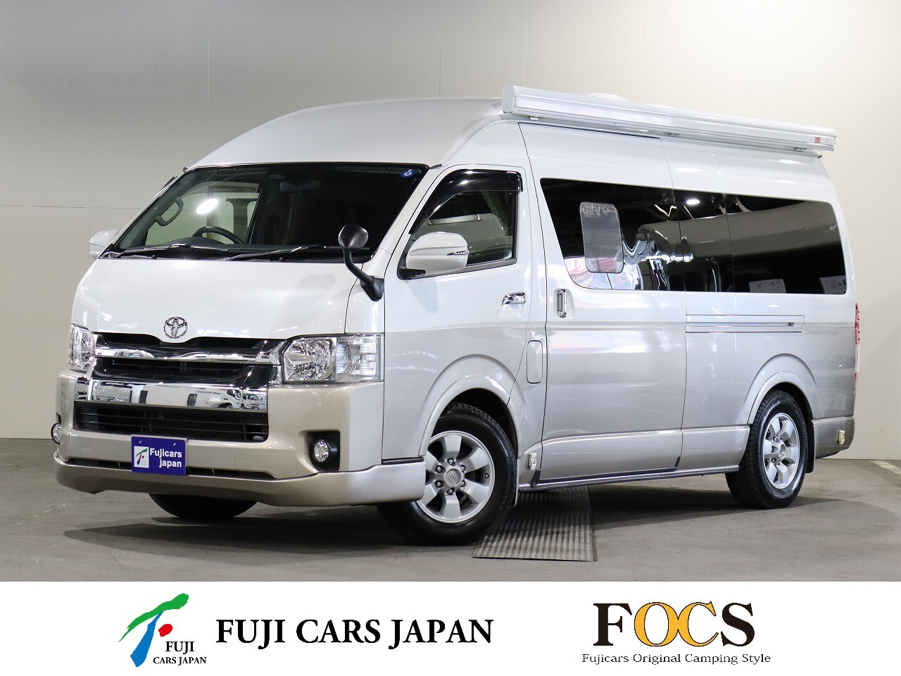 キャンピングカー バンコン ハイエース FOCS Di 4WD　FFヒーター