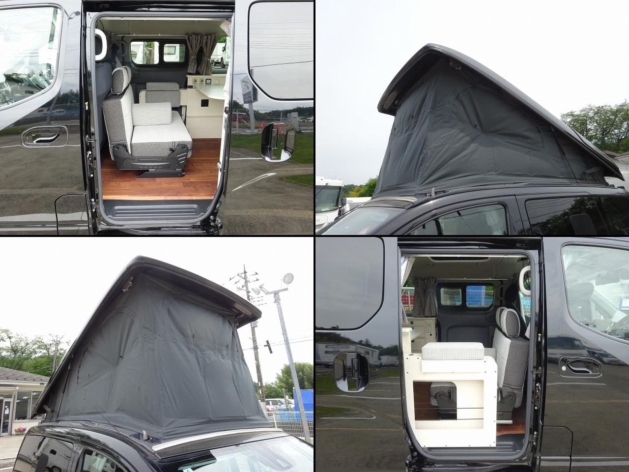 キャンピングカー バンコン NV200ﾊﾞﾈｯﾄ ﾅｯﾂRV ｷｬﾈﾙ　FF