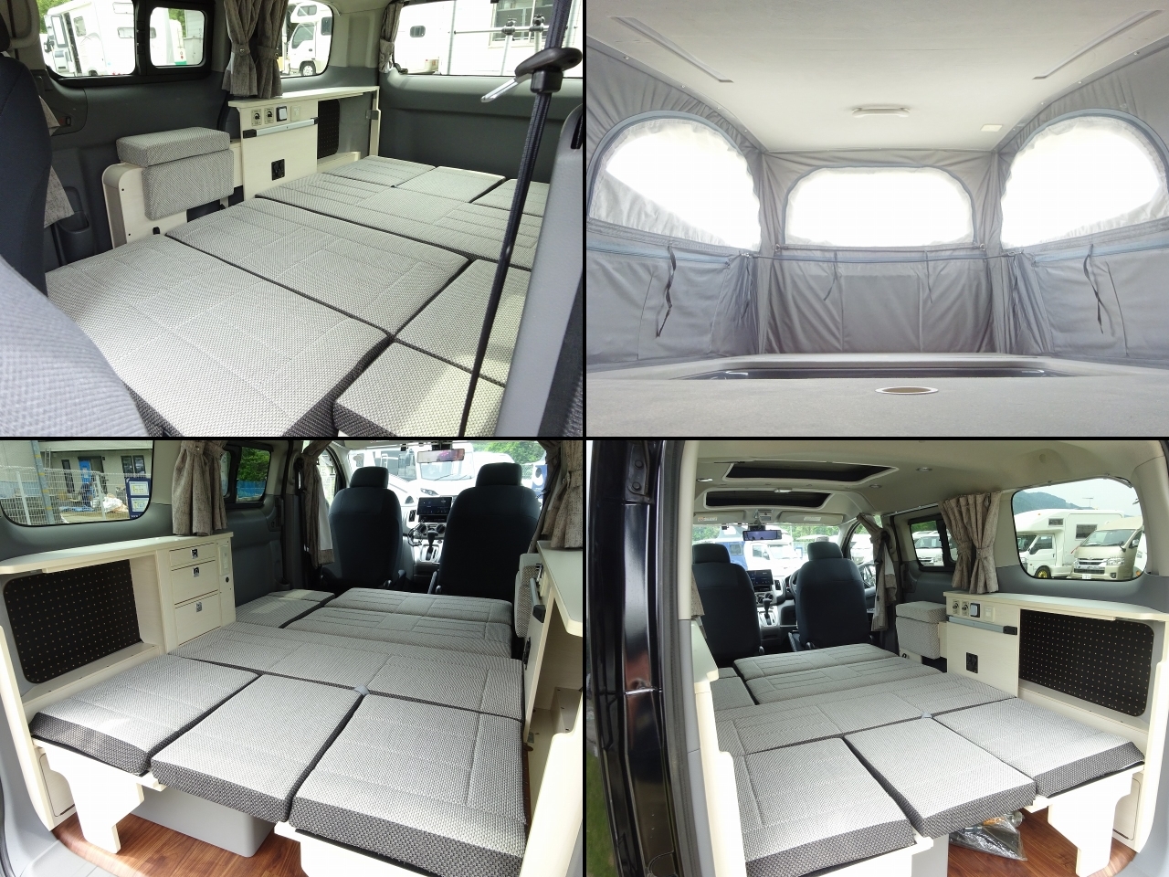 キャンピングカー バンコン NV200ﾊﾞﾈｯﾄ ﾅｯﾂRV ｷｬﾈﾙ　FF