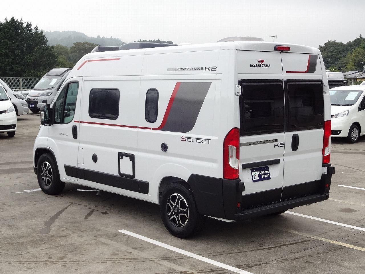 キャンピングカー バンコン ﾃﾞｭｶﾄ ﾛｰﾗｰﾁｰﾑ ﾘﾋﾞﾝｸﾞｽﾄｰﾝK2 新車