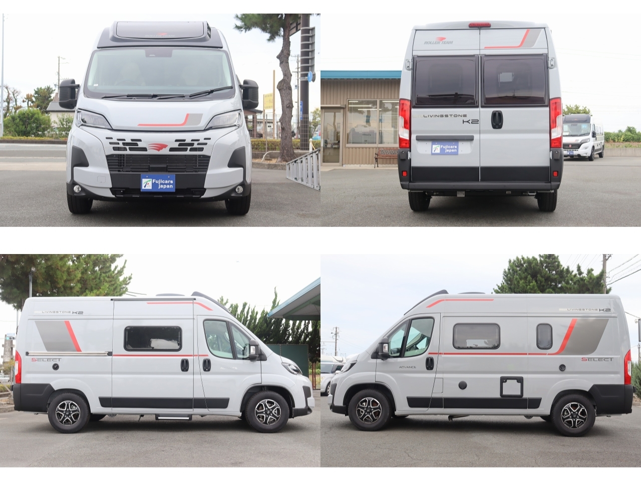 キャンピングカー バンコン ﾃﾞｭｶﾄﾛｰﾗｰﾁｰﾑ ﾘﾋﾞﾝｸﾞｽﾄｰﾝK2 新車即納