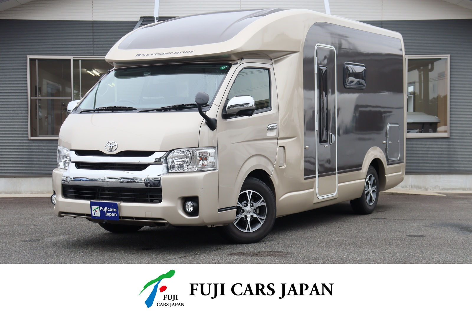 キャンピングカー キャブコン ハイエース セキソーボディ トムタンデム