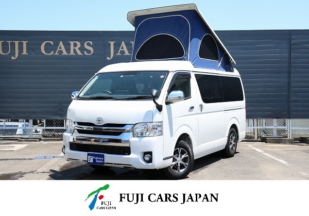 キャンピングカー バンコン ハイエース ホワイトハウス コンパス 12Vクーラー4WD