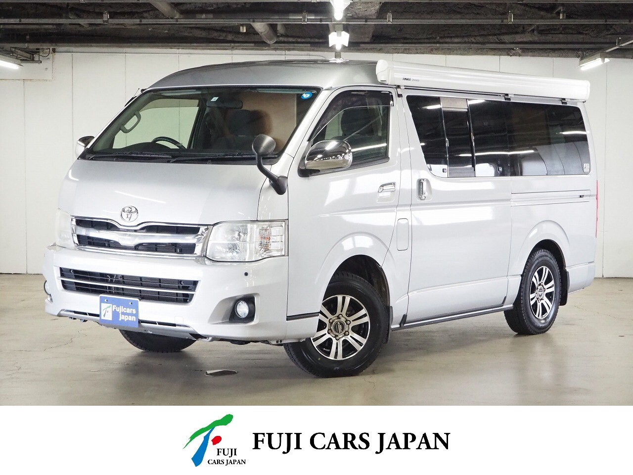 キャンピングカー バンコン ハイエース OMC 北斗 4WD FFヒーター DC冷蔵庫