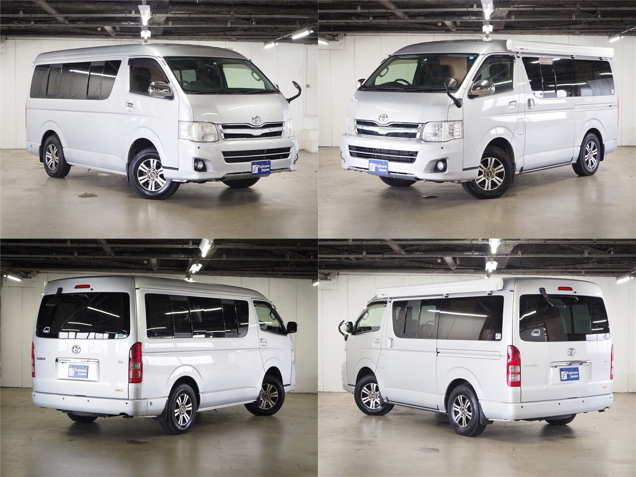 キャンピングカー バンコン ﾊｲｴｰｽ OMC 北斗 4WD FFﾋｰﾀｰ DC冷蔵庫
