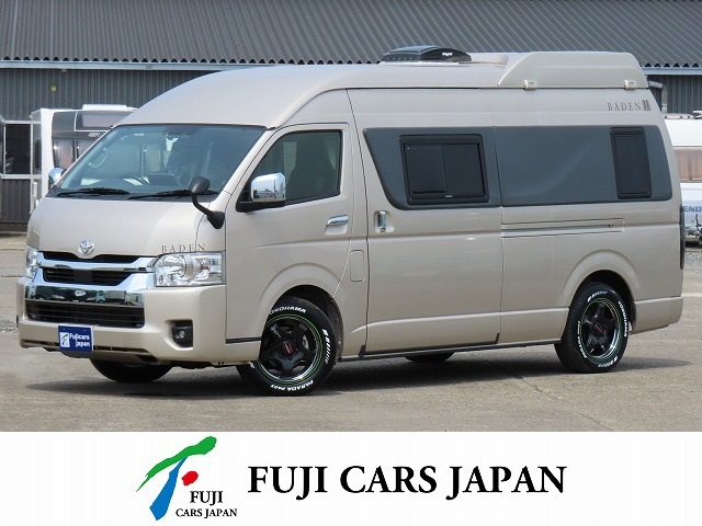 キャンピングカー バンコン ハイエーストイファクトリーバーデングランデ家庭用AC