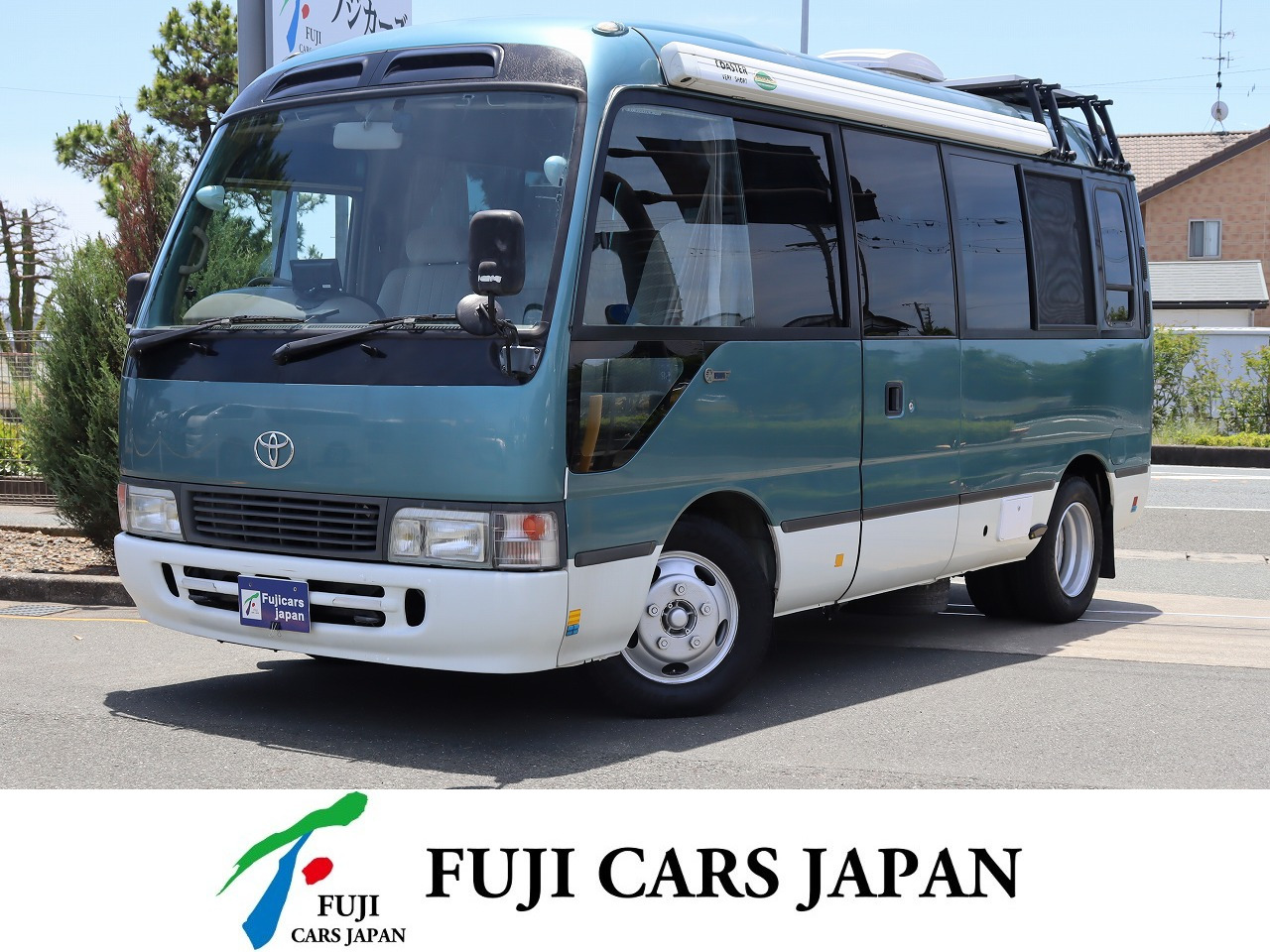 キャンピングカー バスコン コースター ハタナカ製 オリジナルキャンパー 超ショート