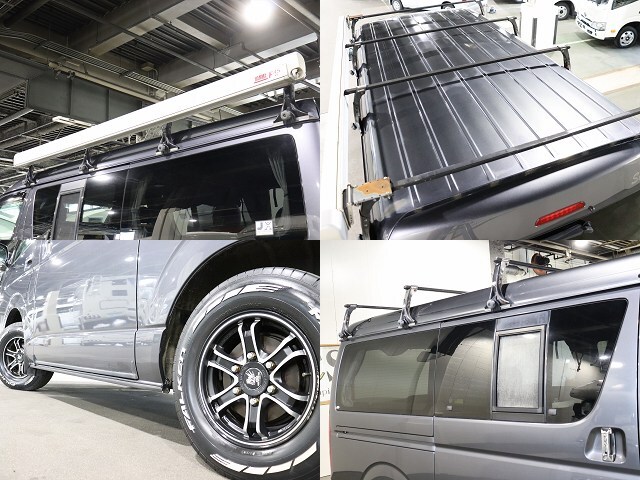 キャンピングカー バンコン ﾊｲｴｰｽ ﾚｸﾋﾞｨ ｻﾗｲ 4WD　FFﾋｰﾀｰ