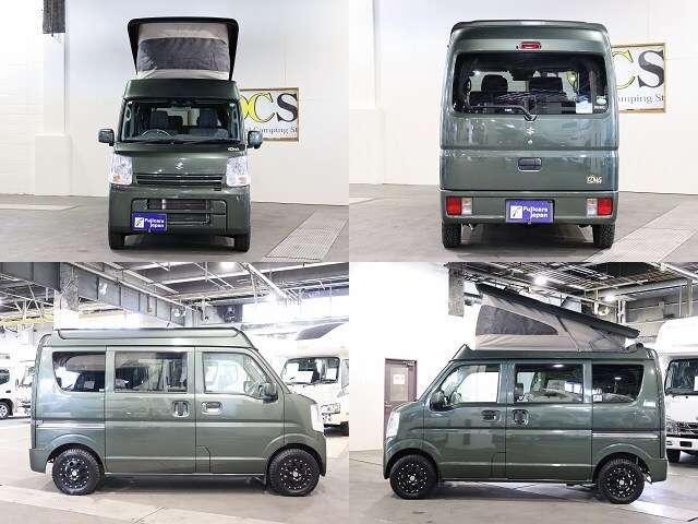 キャンピングカー 軽キャンパー ｴﾌﾞﾘｲ ﾌｨｰﾙﾄﾞﾗｲﾌ ｺﾝｸﾞ 4WD　FF