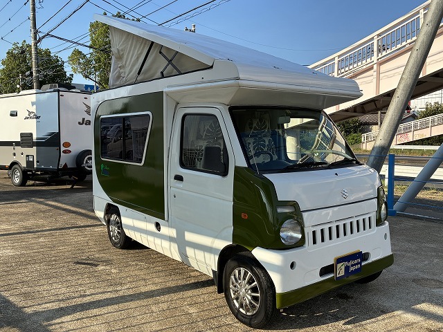 キャンピングカー 軽キャンパー ｷｬﾘｨ ｽﾃｰｼﾞ21 ﾘｿﾞｰﾄﾃﾞｭｵ ﾊﾞﾝﾋﾞｰﾉ