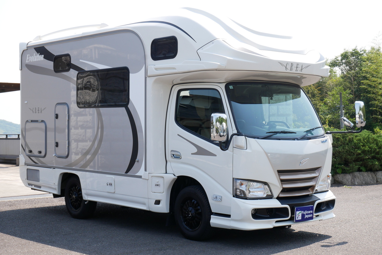 キャンピングカー キャブコン ｶﾑﾛｰﾄﾞ ﾅｯﾂRV ｸﾚｱ5.3Xｴﾎﾞﾘｭｰｼｮﾝ