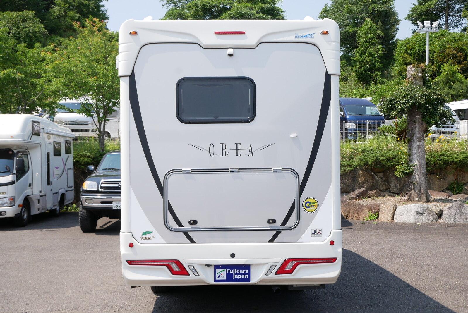 キャンピングカー キャブコン ｶﾑﾛｰﾄﾞ ﾅｯﾂRV ｸﾚｱ5.3Xｴﾎﾞﾘｭｰｼｮﾝ