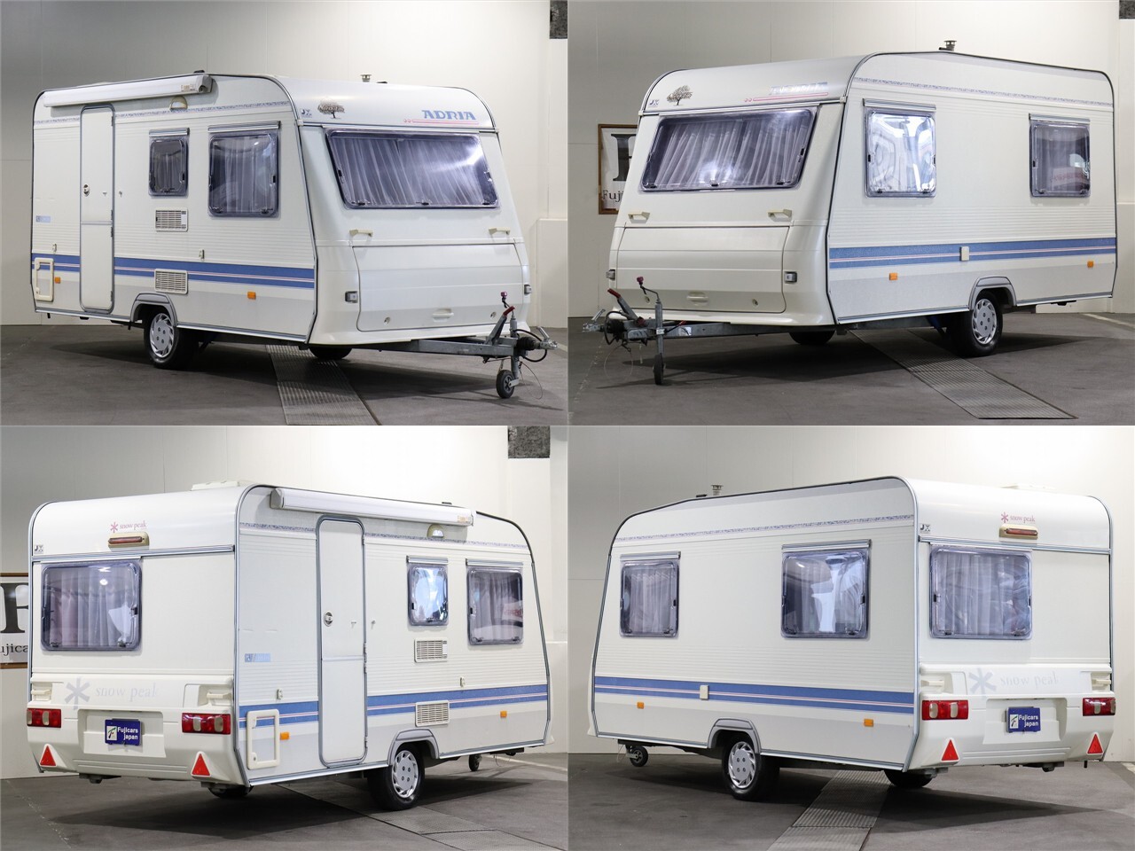 キャンピングカー トレーラー ｱﾄﾞﾘｱ 390DS　けん引免許不用　FFﾋｰﾀｰ