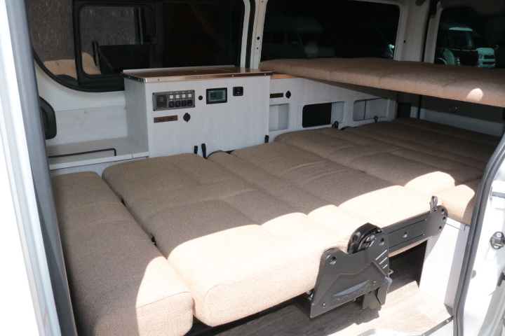 キャンピングカー バンコン ﾊｲｴｰｽ ｹｲﾜｰｸｽ ﾗｷﾞｯﾄﾞﾊﾞﾝ　FF　ﾎﾟｯﾌﾟｱ