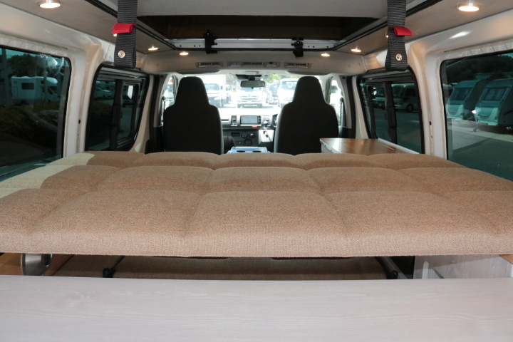 キャンピングカー バンコン ﾊｲｴｰｽ ｹｲﾜｰｸｽ ﾗｷﾞｯﾄﾞﾊﾞﾝ　FF　ﾎﾟｯﾌﾟｱ