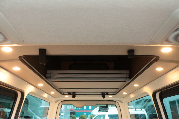 キャンピングカー バンコン ﾊｲｴｰｽ ｹｲﾜｰｸｽ ﾗｷﾞｯﾄﾞﾊﾞﾝ　FF　ﾎﾟｯﾌﾟｱ