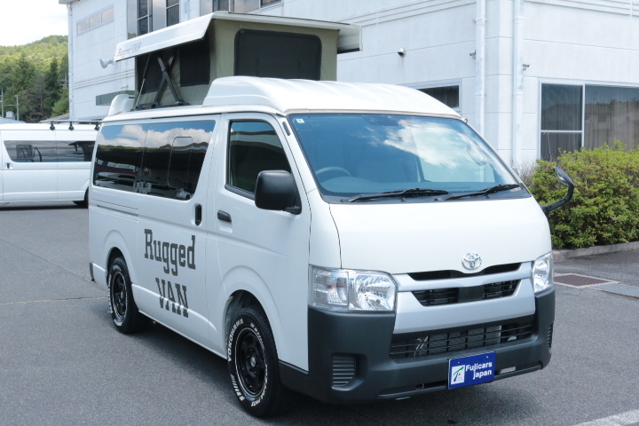 キャンピングカー バンコン ﾊｲｴｰｽ ｹｲﾜｰｸｽ ﾗｷﾞｯﾄﾞﾊﾞﾝ　FF　ﾎﾟｯﾌﾟｱ