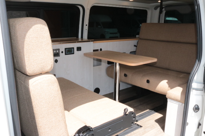 キャンピングカー バンコン ﾊｲｴｰｽ ｹｲﾜｰｸｽ ﾗｷﾞｯﾄﾞﾊﾞﾝ　FF　ﾎﾟｯﾌﾟｱ