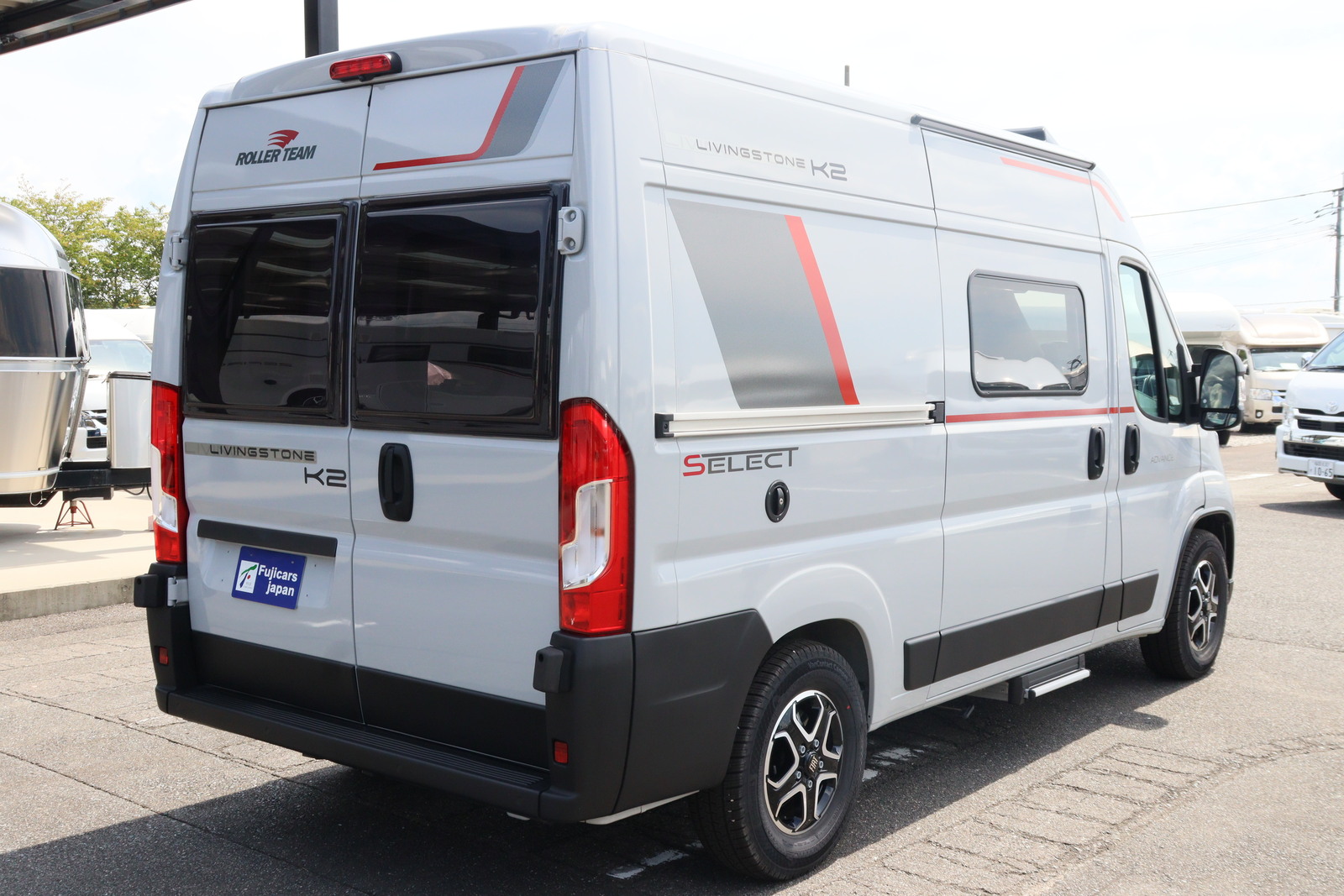 キャンピングカー バンコン ﾃﾞｭｶﾄ ﾛｰﾗｰﾁｰﾑ ﾘﾋﾞﾝｸﾞｽﾄｰﾝK2 新車
