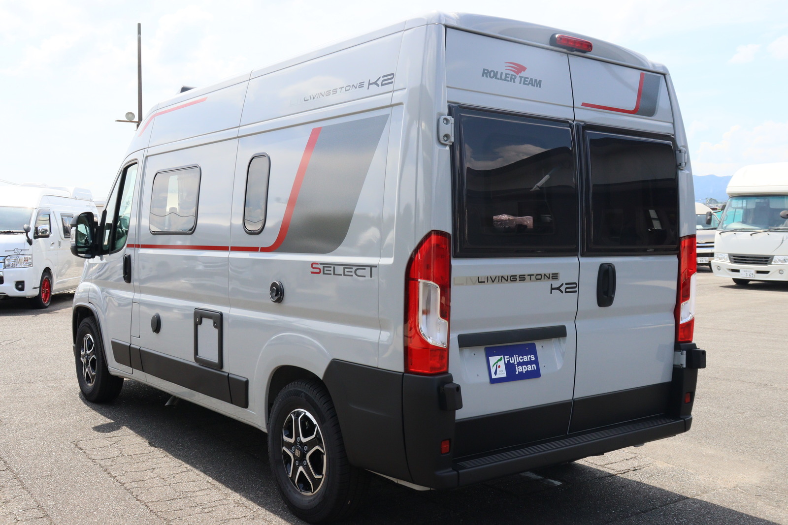 キャンピングカー バンコン ﾃﾞｭｶﾄ ﾛｰﾗｰﾁｰﾑ ﾘﾋﾞﾝｸﾞｽﾄｰﾝK2 新車