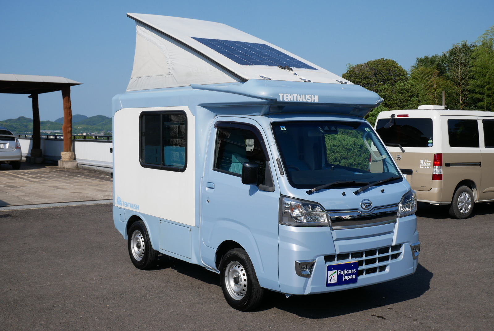 キャンピングカー 軽キャンパー ﾊｲｾﾞｯﾄ ﾊﾞﾝｼｮｯﾌﾟﾐｶﾐ ﾃﾝﾄむし