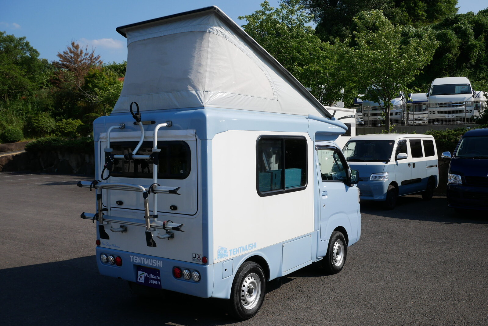 キャンピングカー 軽キャンパー ﾊｲｾﾞｯﾄ ﾊﾞﾝｼｮｯﾌﾟﾐｶﾐ ﾃﾝﾄむし