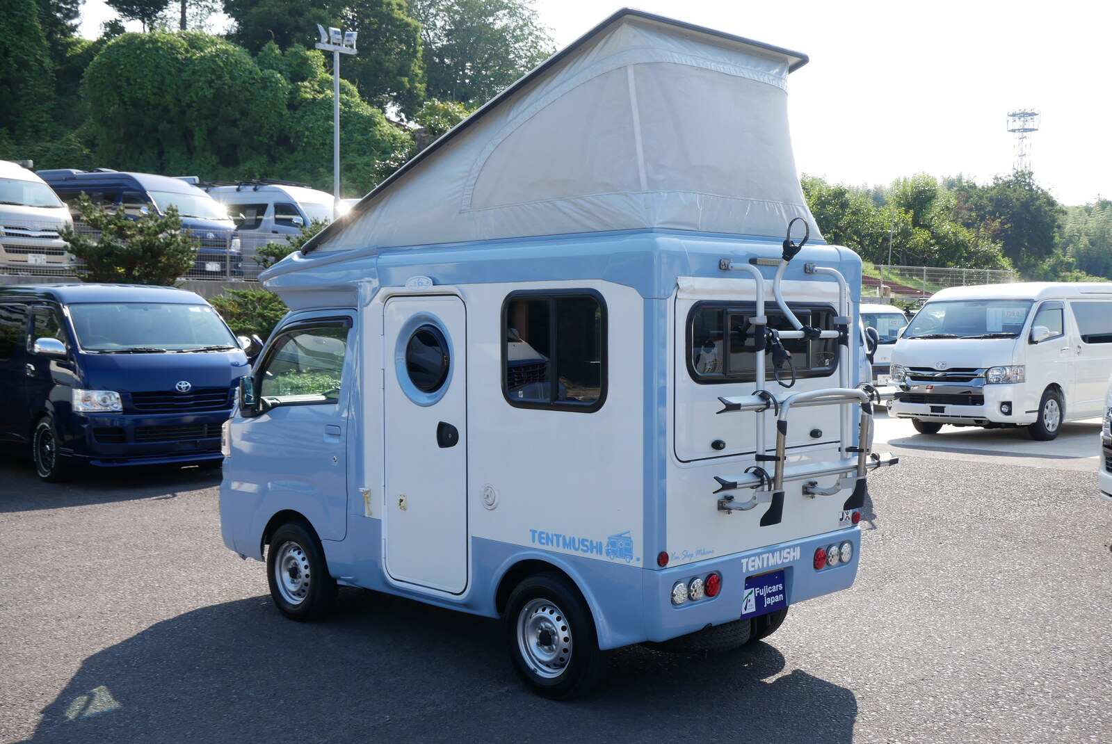 キャンピングカー 軽キャンパー ﾊｲｾﾞｯﾄ ﾊﾞﾝｼｮｯﾌﾟﾐｶﾐ ﾃﾝﾄむし