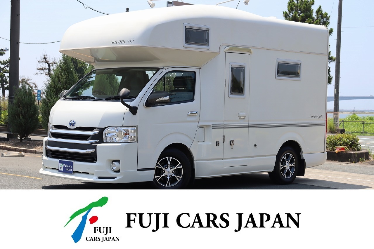 キャンピングカー キャブコン ハイエース ファンルーチェ セレンゲティ FFヒーター