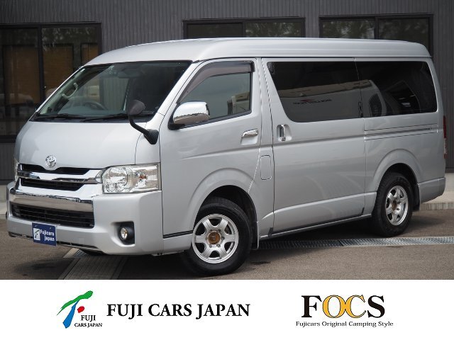 キャンピングカー バンコン ハイエース FOCS DS FFヒーター 4WD