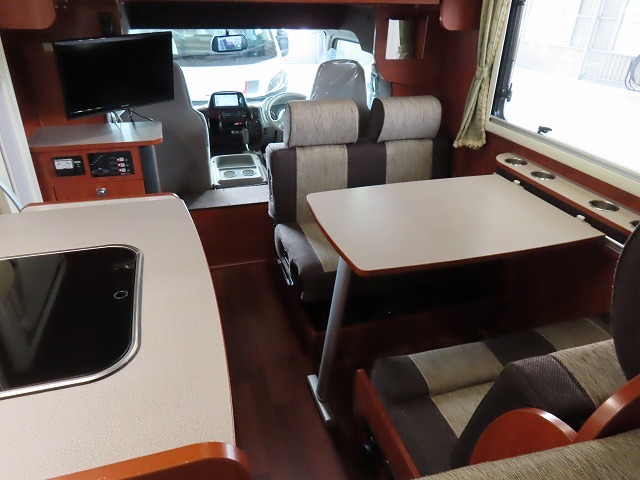 キャンピングカー キャブコン ｶﾑﾛｰﾄﾞ ﾅｯﾂRVｸﾚｿﾝﾎﾞﾔｰｼﾞｭ FFﾋｰﾀｰ