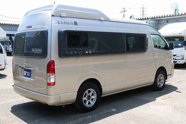 キャンピングカー バンコン ﾊｲｴｰｽ ﾄｲﾌｧｸﾄﾘｰ ﾊﾞｰﾃﾞﾝｸﾞﾗﾝﾃﾞ4WD
