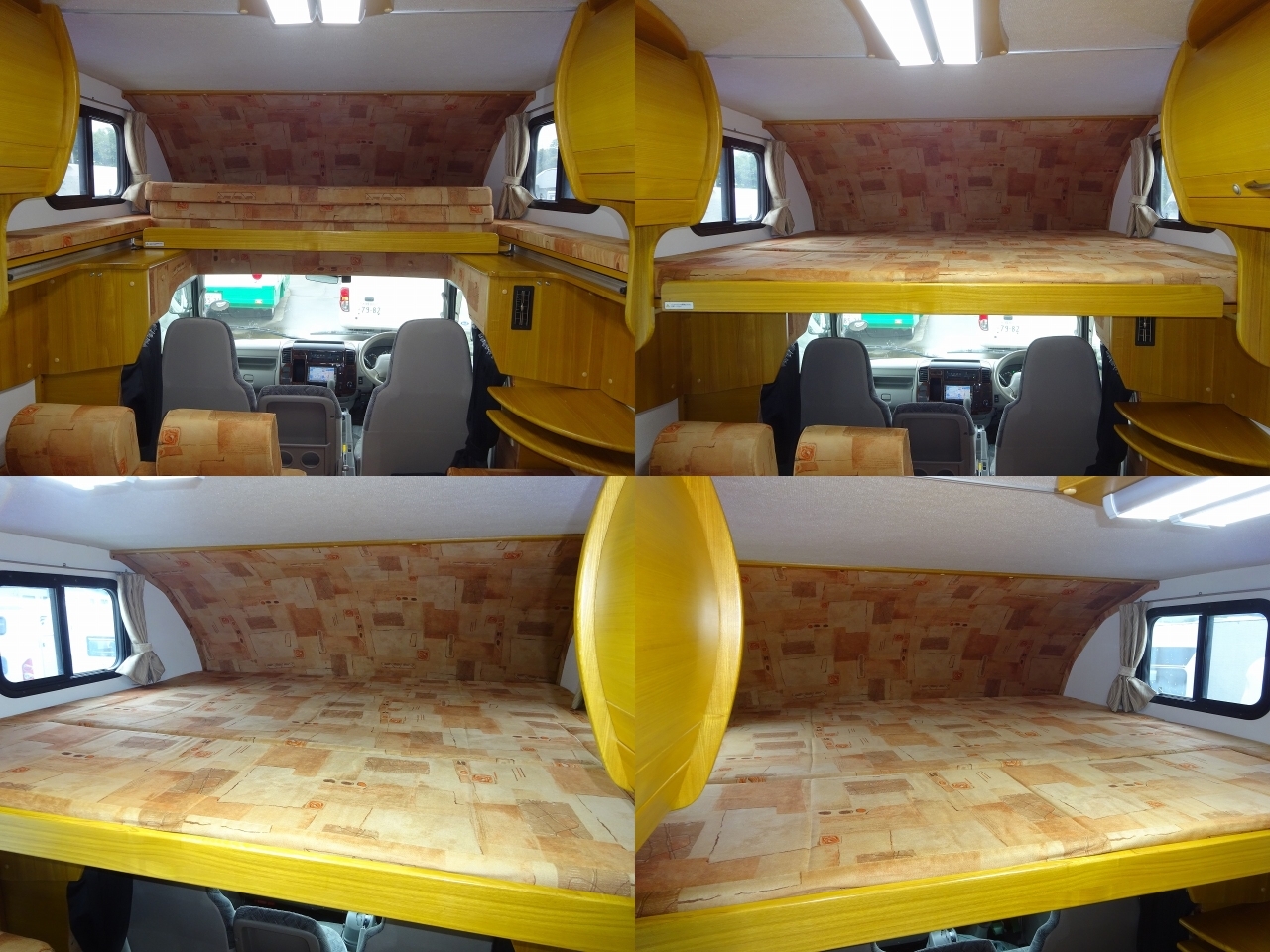 キャンピングカー キャブコン ｶﾑﾛｰﾄﾞ ﾅｯﾂRV ﾐﾗｰｼﾞｭ　FF　窓ｸｰﾗｰ