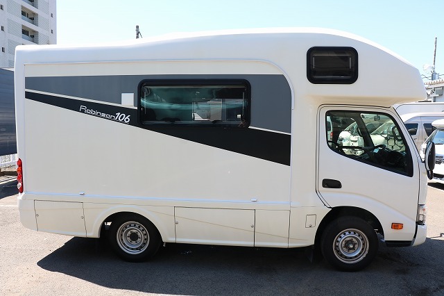 キャンピングカー キャブコン ｶﾑﾛｰﾄﾞ ｼﾞｬﾊﾟﾝCRC ﾛﾋﾞﾝｿﾝ106 4WD